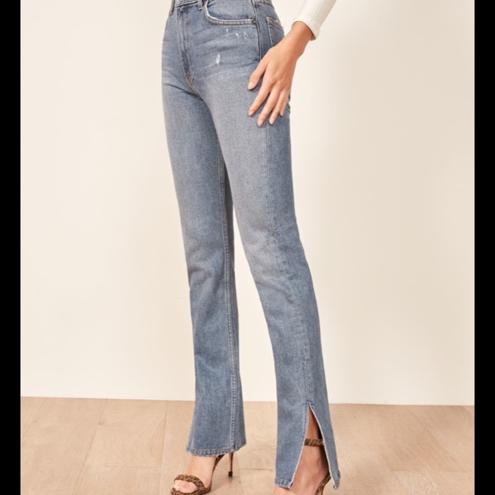 Reformation Perry Slit Hem Flare